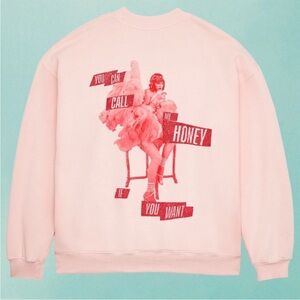 Taylor Swift TLOAS Sweatshirt Honey Pink 3XL